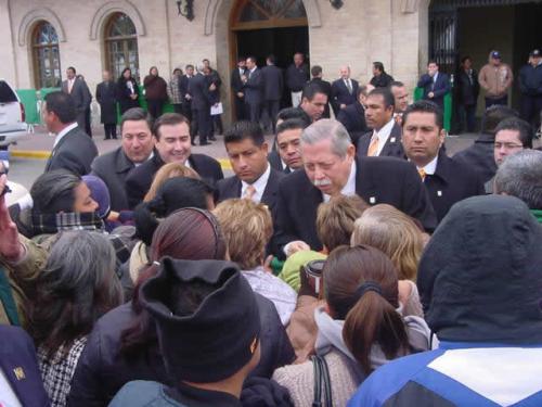 Viene el Gobernador Egidio a Matamoros
